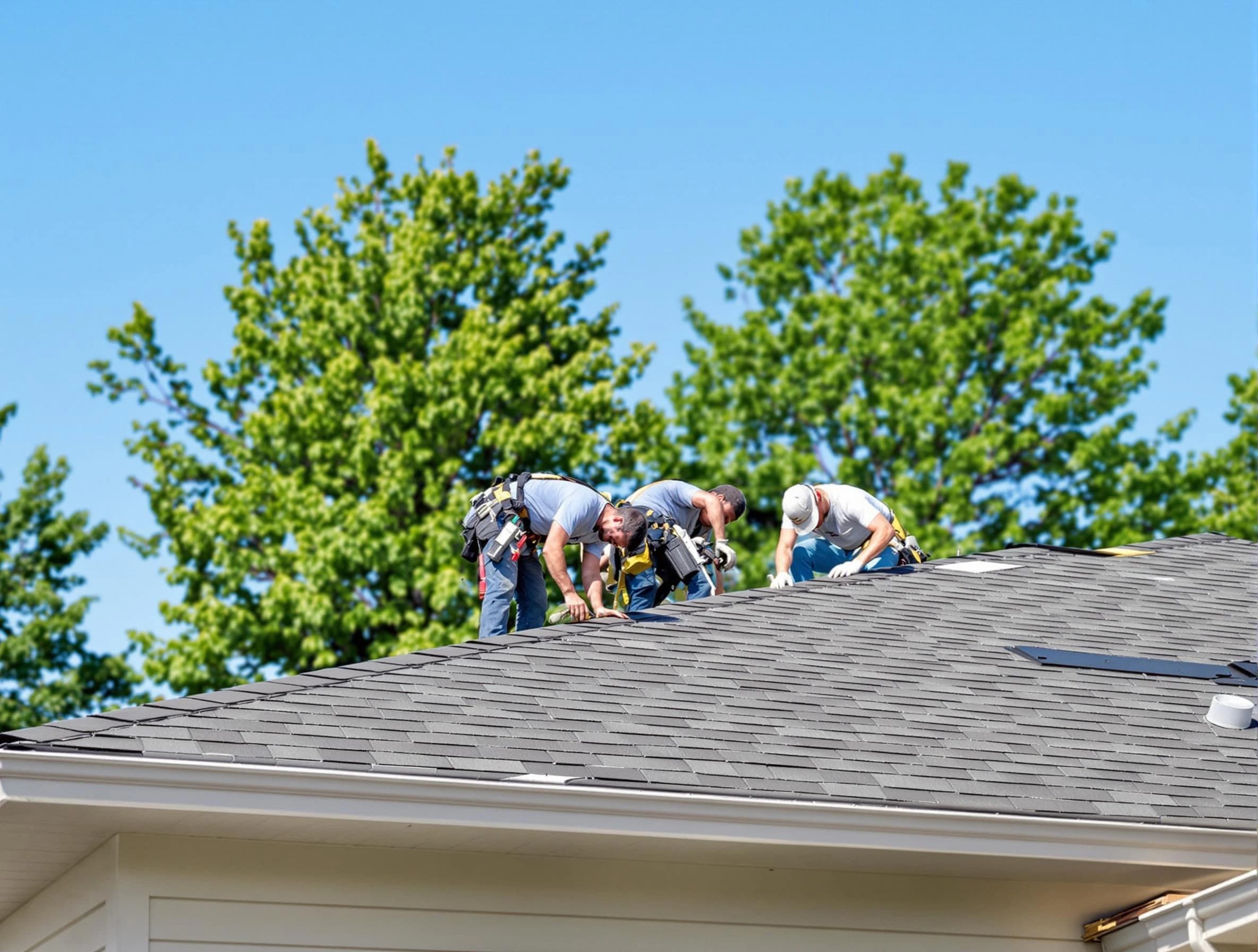 Akron Roofing Company technicians providing top-quality roofing services in Akron, OH